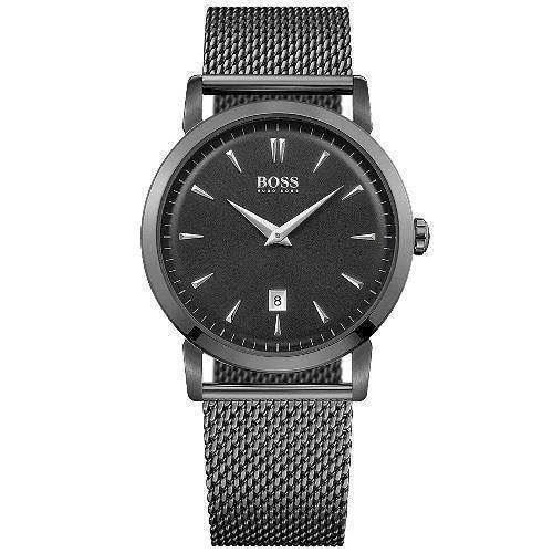 Image of Slim Ultra IP Sort herre ur fra Hugo Boss, 1513235